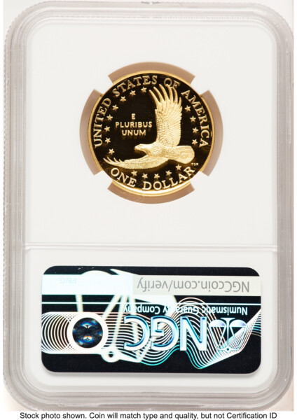 2025-W 1/2 oz Proof Gold Sacagawea 25th Anniversary FDI Jeff Garrett Red Book 70 NGC