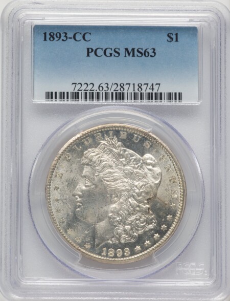 1893-CC S$1 63 PCGS