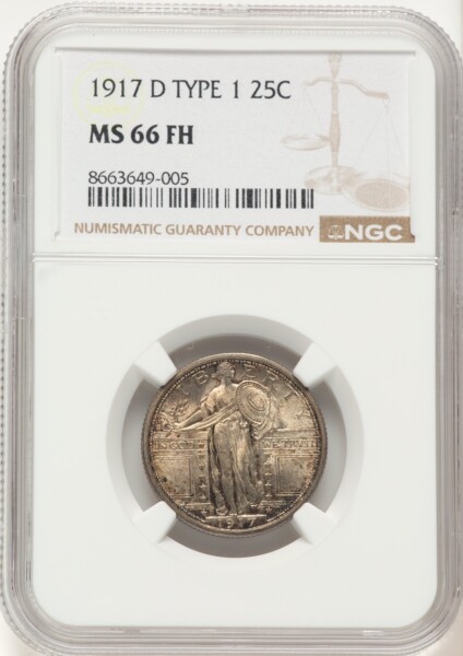 1917-D Type One, FH 66 NGC