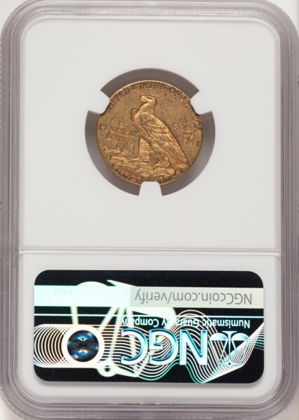 1911-D $5 55 NGC