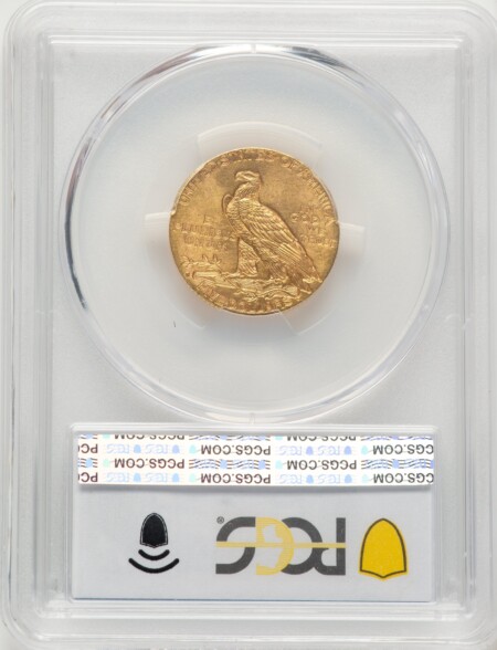 1910-S $5, MS PCGS Secure 64 PCGS