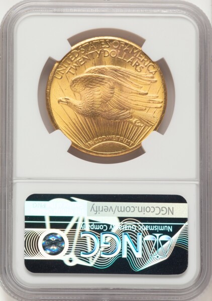 1927 $20 NGC Plus 66 NGC