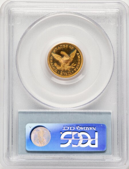 1889 $2 1/2, DC 65 PCGS