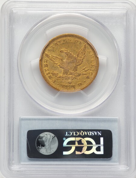 1847-O $10, MS 50 PCGS