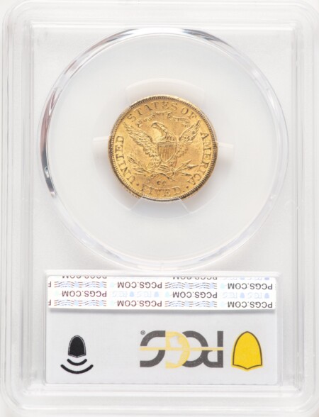 1891-CC $5 PCGS Secure 62 PCGS