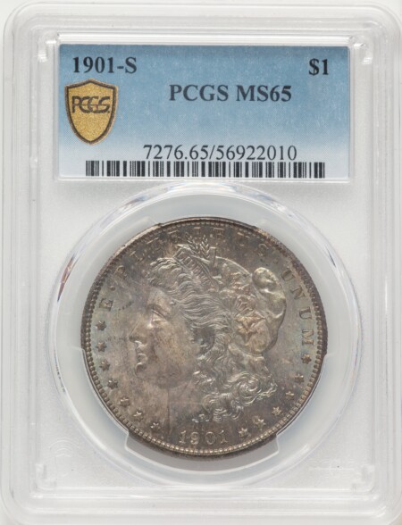 1901-S S$1 PCGS Secure 65 PCGS