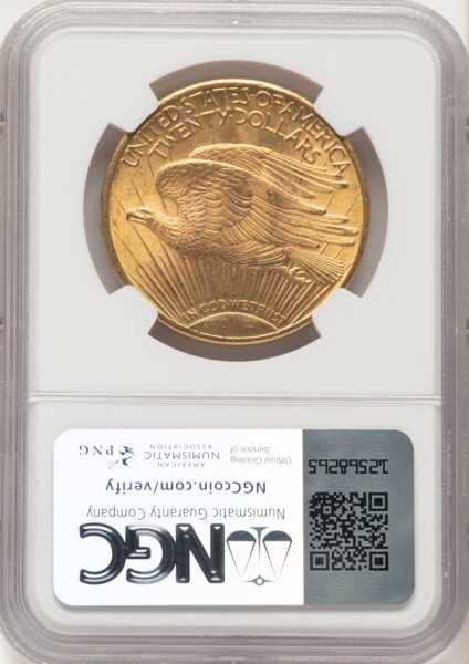 1924 $20 Saint 65 NGC