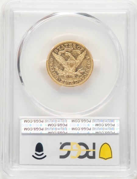 1877 $5 55 PCGS