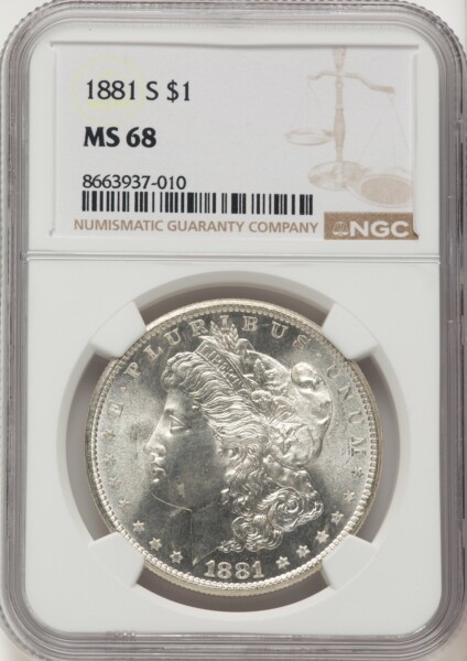 1881-S S$1 68 NGC