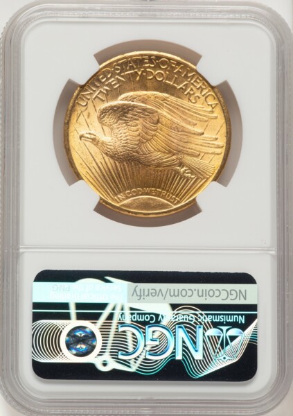 1924 $20 Saint NGC Plus 65 NGC