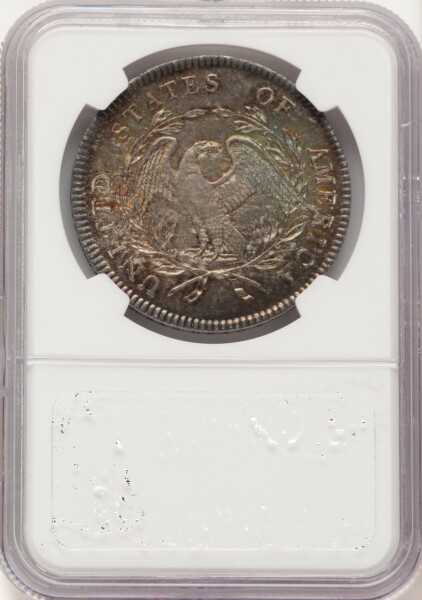 1795 S$1 Flowing Hair, Three Leaves 64 NGC