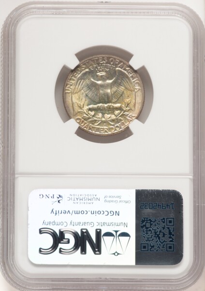 1961-D 25C 67 NGC