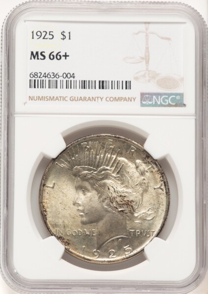 1925 S$1 NGC Plus 66 NGC