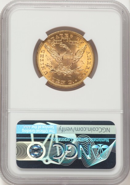 1901 $10 NGC Plus 65 NGC