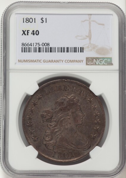 1801 S$1 40 NGC