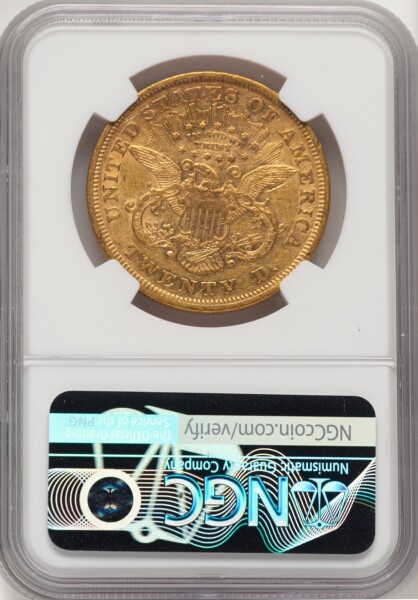 1868 $20 53 NGC
