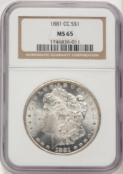 1881-CC S$1 65 NGC