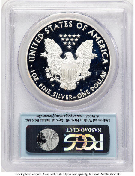 2011-W Proof Silver Eagle 1 oz FS Flag 70 PCGS