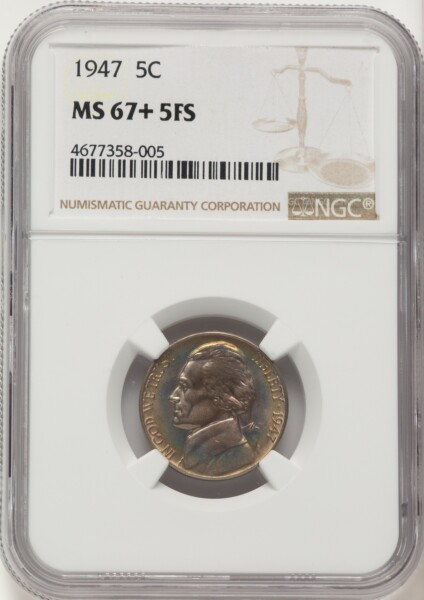 1947 5C, FS NGC Plus 67 NGC