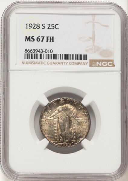 1928-S 25C, FH 67 NGC