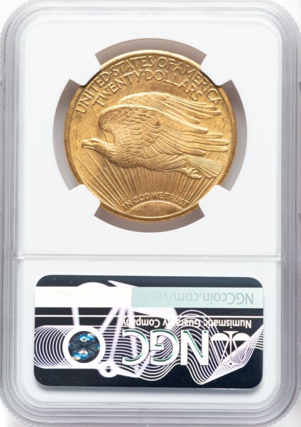 1924 $20 Saint NGC Plus 66 NGC