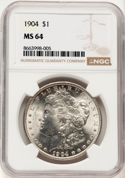 1904 S$1 64 NGC