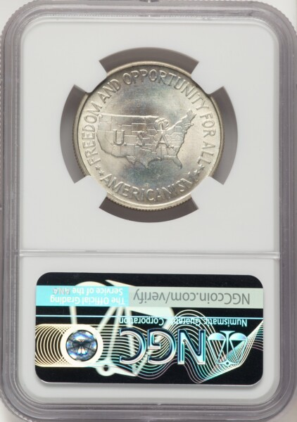 1951-D 50C Washington-Carver, MS 67 NGC