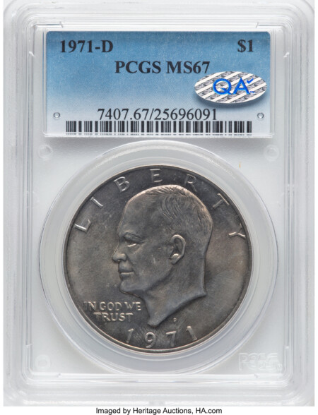 1971-D $1 67 PCGS