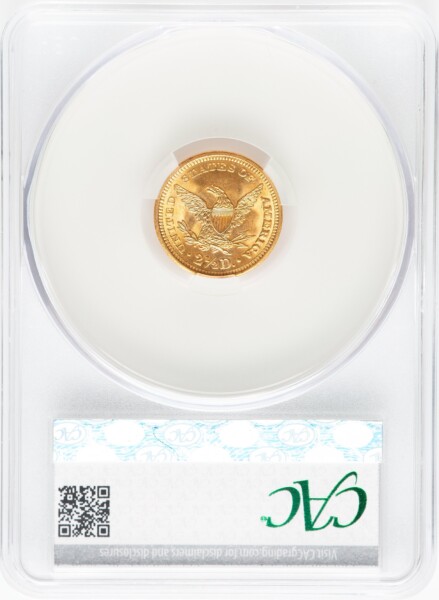 1903 $2 1/2 CAC CACG Plus 66 CACG