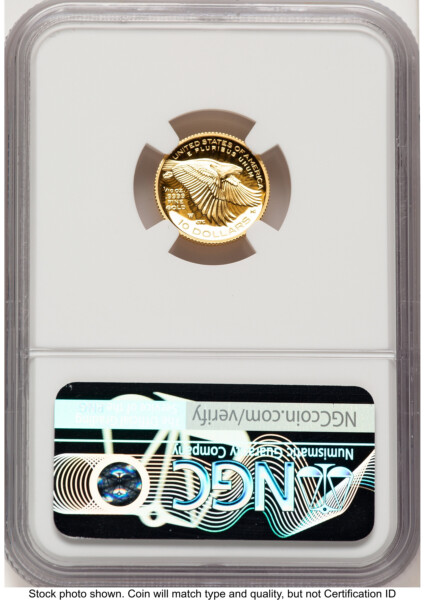2018-W G$10 American Liberty High Relief, DC Brown Label 70 NGC
