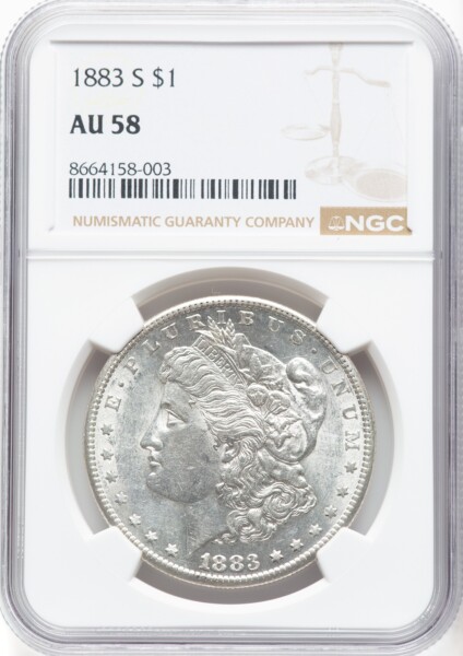 1883-S S$1 58 NGC
