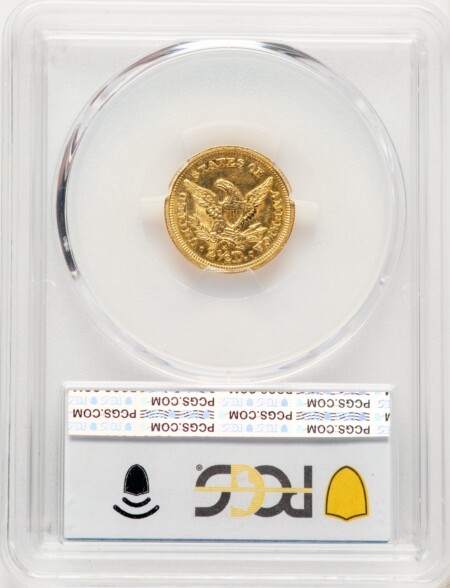 1850-O $2 1/2 PCGS Secure 62 PCGS