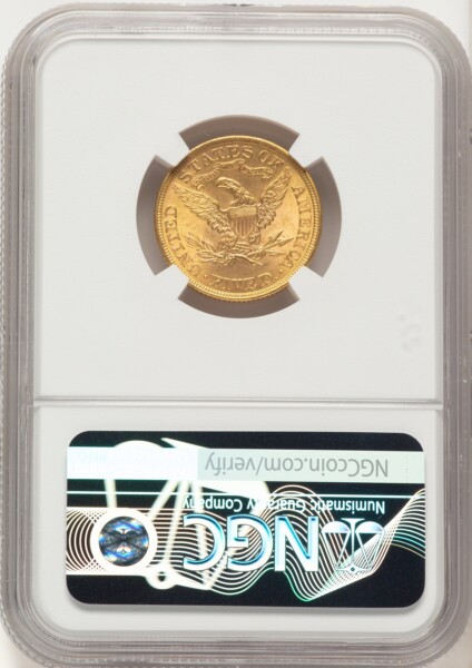 1899 $5 66 NGC