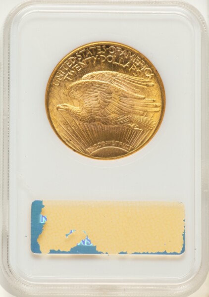 1924 $20 Saint CAC 65 NGC