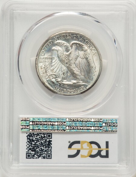1944-D 50C, MS 67 PCGS