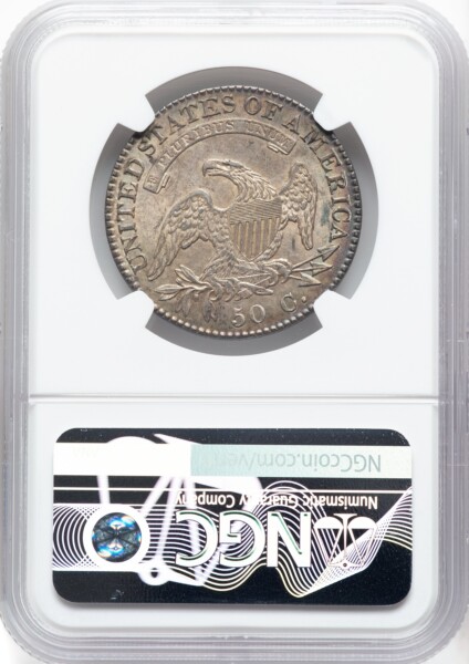 1821 50C, MS 63 NGC