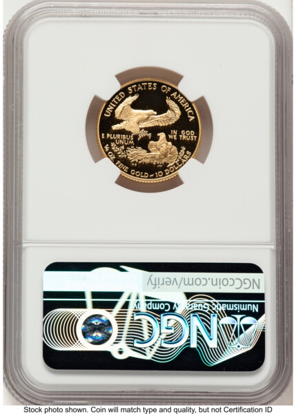 2006-W Proof Gold Eagle 1/4 oz Red Book 70 NGC