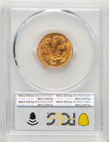 1878 $3 PCGS Secure 64 PCGS