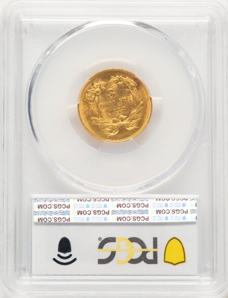 1878 $3 64 PCGS