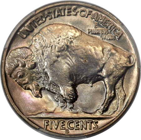 1938-D/S 5C FS-511 PCGS Secure 68 PCGS