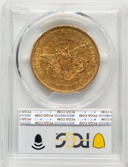 1851 $20 50 PCGS