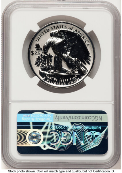 2019-W Palladium Eagle 1 oz, REV PR ER Mike Castle 70 NGC