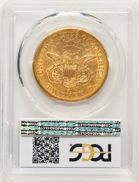 1859-S $20 50 PCGS