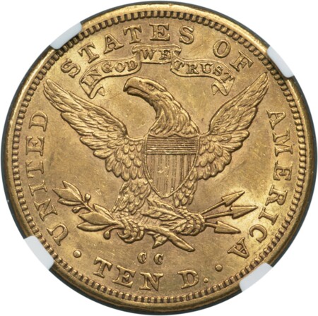 1893-CC $10 58 NGC