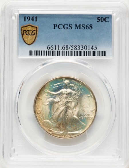 1941 50C PCGS Secure 68 PCGS