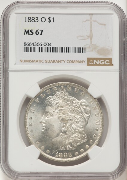 1883-O S$1 67 NGC