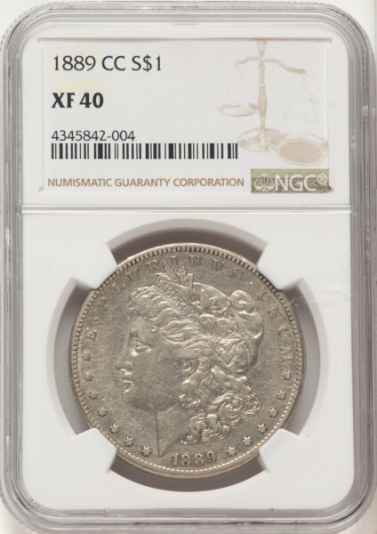 1889-CC S$1 40 NGC