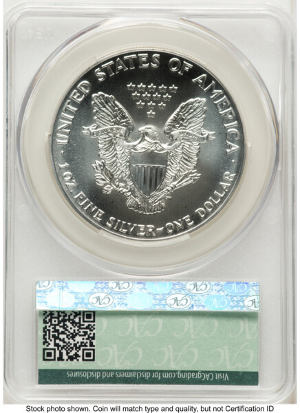 1992 Silver Eagle Ron Drzewucki 70 CACG