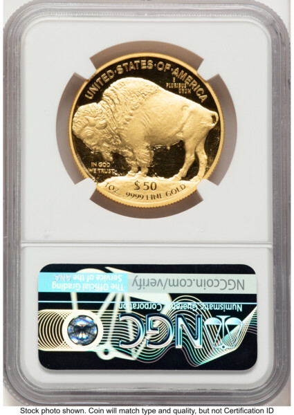 2018-W Proof Gold Buffalo 1 oz Ed Moy 70 NGC