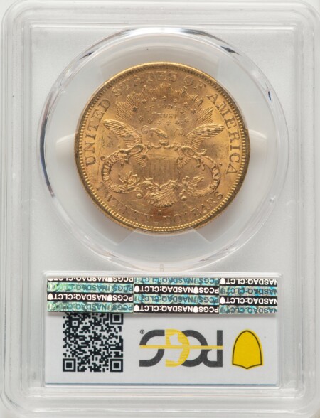1878-S $20 Blue Gradient 61 PCGS